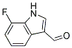 7-Fluoroindole-3-carboxaldehyde Struktur