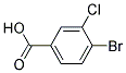 3-Chloro-4-bromobenzoic acid Struktur