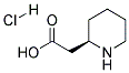 (R)-2-Piperidineacetic acid hydrochloride Struktur