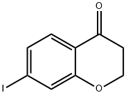 7-Iodo-4-chromanone Struktur