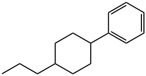 (4-Propylcyclohexyl)Benzene Struktur