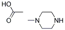 N-Methyl-Piperazine Acetate Struktur