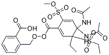 4-Acetamino-5-Ethyl-2-Methoxy Sulfonyl Benzoic Acid 2-Methoxy-4-Acetamino-5-Ethyl Sulfonyl Benzoic Acid Struktur