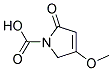 4-methyoxy-2-oxo-3-pyrrolin-1-carboxylicacid Struktur