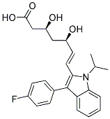 Fluvastatin (Amorphous type) Struktur