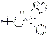 N1-[(Diphenylphosphoryl)(thien-2-yl)methyl]-3-(trifluoromethyl)aniline Struktur