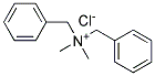 N-Benzyl-N,N-dimethylphenylmethanaminium chloride Struktur