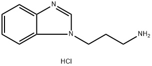 3-(1H-Benzimidazol-1-yl)propylamine hydrochloride Struktur