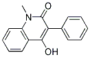 4-Hydroxy-1-methyl-3-phenyl-1H-quinolin-2-one Struktur