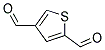 Thiophene-2,4-dicarboxaldehyde Struktur