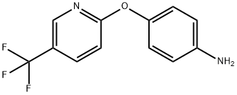 4-{[5-(Trifluoromethyl)pyridin-2-yl]oxy}aniline Struktur