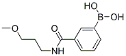 3-[(3-Methoxypropyl)carbamoyl]benzeneboronic acid Struktur