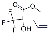 Methyl 2-hydroxy-2-(trifluoromethyl)pent-4-enoate Struktur