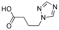 4-(1H-1,2,4-Triazol-1-yl)butyric acid Struktur