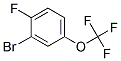 2-Bromo-1-fluoro-4-(trifluoromethoxy)benzene Struktur