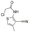 N1-(3-Cyano-4-methylthien-2-yl)-2-chloroacetamide Struktur