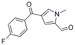 4-(4-Fluorobenzoyl)-1-methylpyrrole-2-carboxaldehyde Struktur