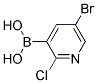 5-Bromo-2-chloropyridine-3-boronic acid