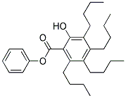 TETRABUTYL PHENYL HYDROXYBENZOATE Struktur