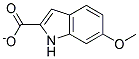 6-methoxyindole-2-carboxylate Struktur