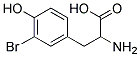 3-Bromo-DL-tyrosine Struktur