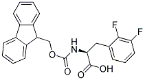 Fmoc-2,3-Difluoro-L-Phenylalanine Struktur