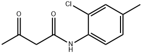 N-(2-chloro-4-methylphenyl)-3-oxobutanamide Struktur