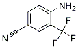 2-Trifluoromethyl-4-cyanoaniline Struktur