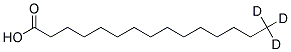PENTADECANOIC-15,15,15-D3 ACID 99% Struktur