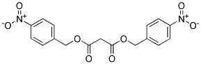 MALONIC ACID BIS(4-NITROBENZYL) ESTER 98+% Struktur