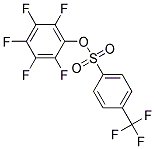 PENTAFLUOROPHENYL 4-TRIFLUOROMETHYL-BENZENESULFONATE 98% Struktur