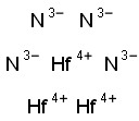 HAFNIUM NITRIDE 99% HFN F.W. 192.50 POWDER Struktur