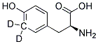 L-TYROSINE (3,3-D2, 98%) Struktur