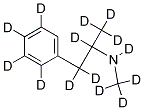 (+/-) METHAMPHETAMINE (D14, 98%) 100 UG/ML IN METHANOL Struktur