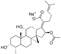 FUSIDIC ACID SODIUM SALT(REAGENT / STANDARD GRADE) Struktur