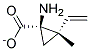 Methyl-(1R,2S)-Vinyl-1-Aminocyclopropane Carboxylate Struktur