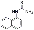 N-a-Naphtyl thiourea Struktur