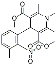 NIFEDIPINE IMPURITY ADIMETHYL 2,6-DIMETHYL-4-(2-NITROPHENYL) PYRIDINE-3,5-DICARBOXYLATE EPN(CRM STANDARD) Struktur