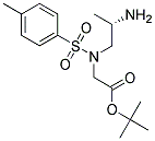 [((S)-2-AMINO-PROPYL)-(TOLUENE-4-SULFONYL)-AMINO]-ACETIC ACID TERT-BUTYL ESTER Struktur