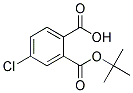 2-(TERT-BUTOXYCARBONYL)-4-CHLOROBENZOIC ACID Struktur