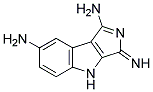 3-IMINO-3,4-DIHYDRO-PYRROLO[3,4-B]INDOLE-1,7-DIAMINE Struktur