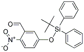 5-(TERT-BUTYL-DIPHENYL-SILANYLOXY)-2-NITRO-BENZALDEHYDE Struktur