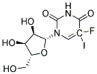 5-IODO-5-FLUOROURIDINE Struktur