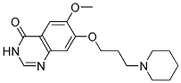 6-METHOXY-7-(3-PIPERIDIN-1-YL-PROPOXY)-3H-QUINAZOLIN-4-ONE Struktur