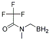 N-BORANYLMETHYL-2,2,2-TRIFLUORO-N-METHYL-ACETAMIDE Struktur