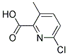 6-CHLORO-3-METHYL-2-PYRIDINE CARBOXYLIC ACID Struktur