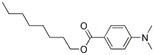 4-Dimethylaminobenzoic Acid Octyl Ester Struktur