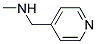 4-(Methylaminomethyl)Pyridine Struktur