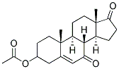 3-Hydroxyandrost-5-Ene-7,17-Dione Acetate Struktur