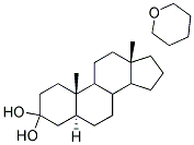 5Alpha-Androstandioltetrahydropyran Ether Struktur